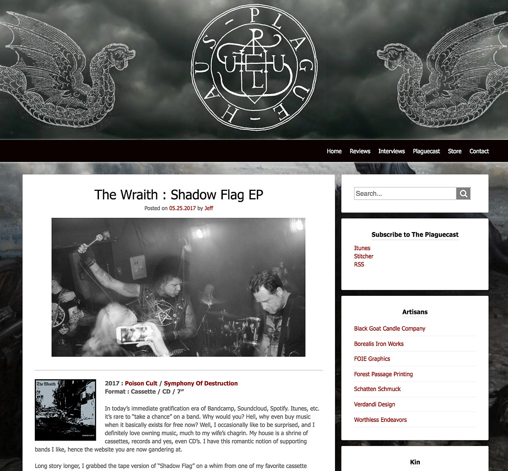 http://www.plaguehaus.com/home/2017/05/25/the-wraith-shadow-flag-ep/